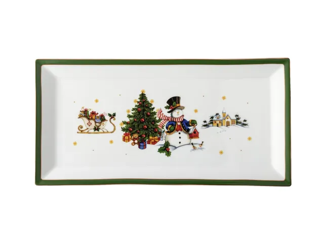 hutschenreuther-happy-wintertime-platte-eckig-36-cm-porzellan image 1