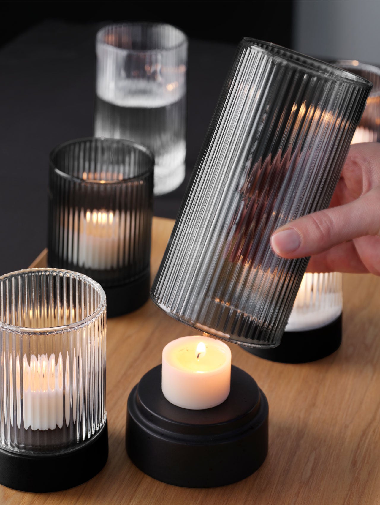 asa-selection-windlicht-grey-glas-mit-porzellanfu image 5