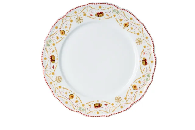 hutschenreuther-christmas-love-teller-flach-27-cm-rot-porzellan image 1