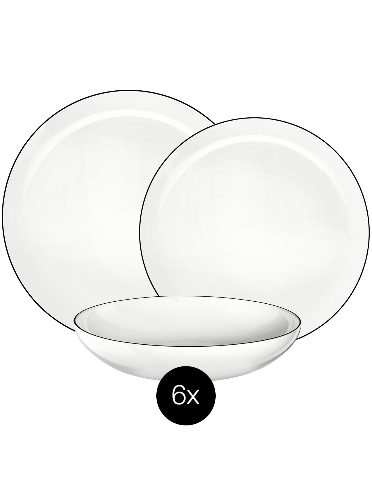 asa-selection-a-table-starterset-ligne-noire-18-teilig image 2