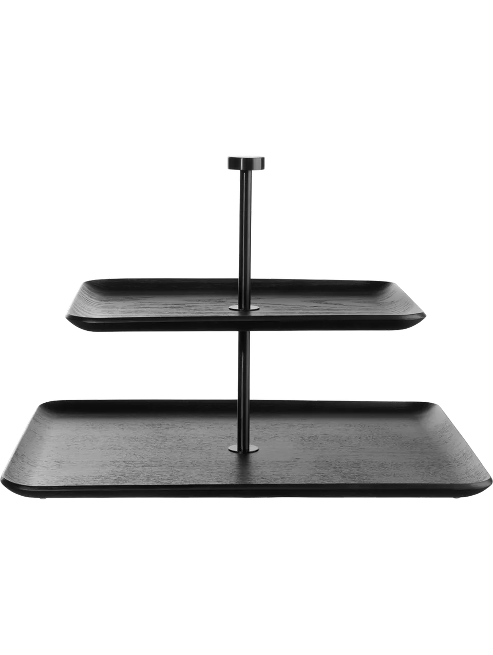 asa-selection-etagere-2-stufig-rechteckig-schwarz-weidenholz image 1