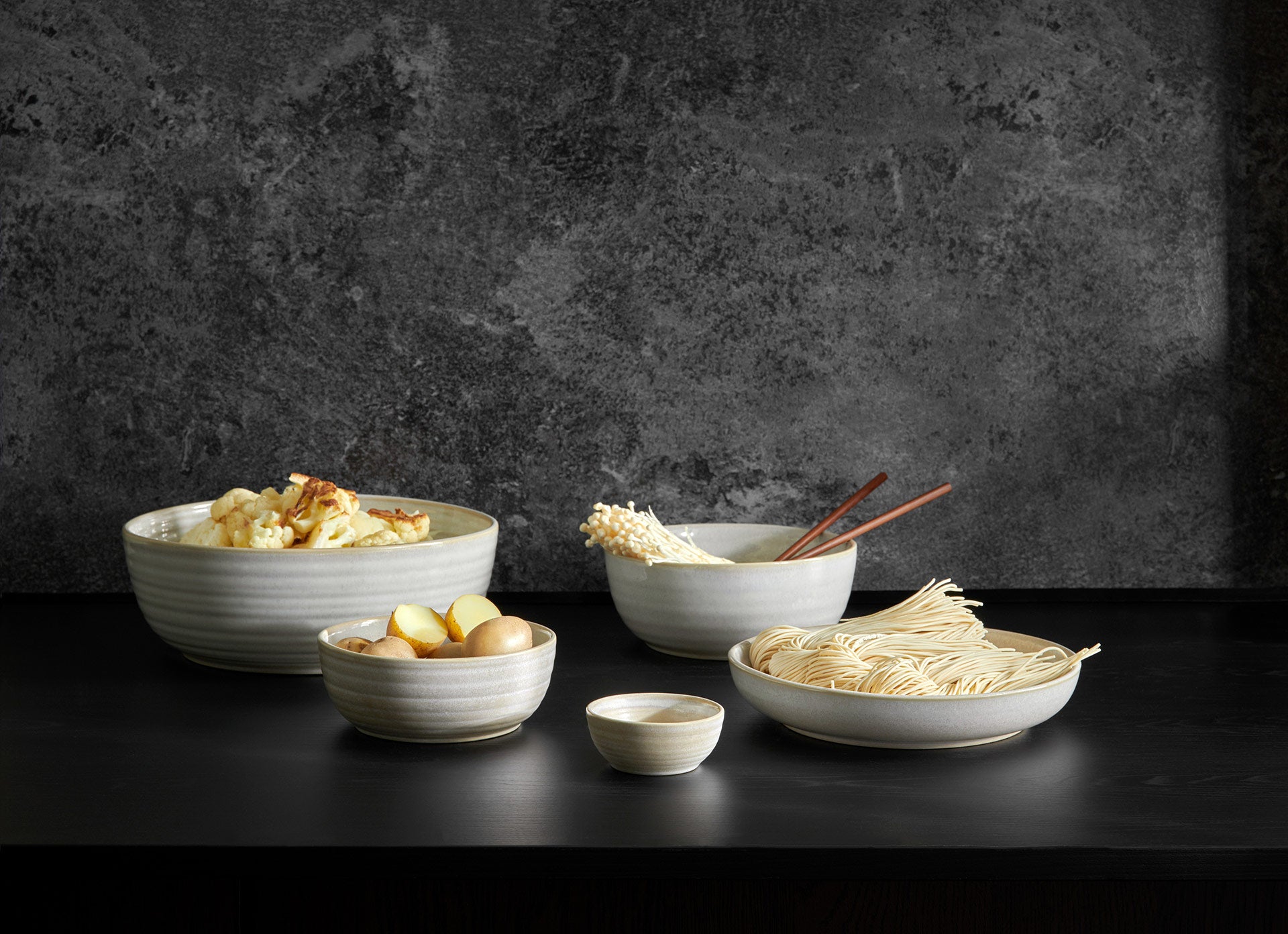asa-selection-tableware-pok-salad-bowl-cauliflower-m-slischale-keramik image 4
