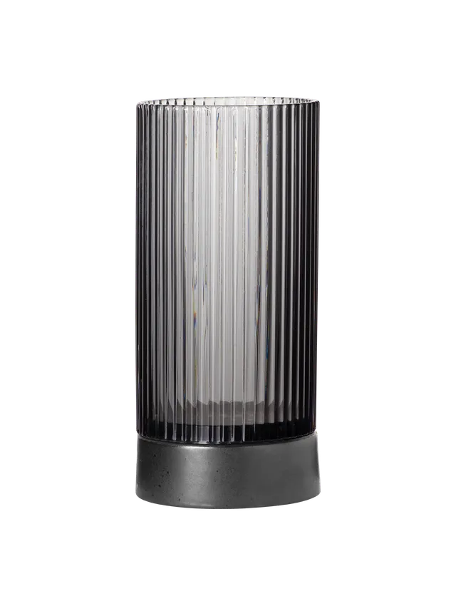 asa-selection-homeware-windlicht-porzellanfu-grey-borosilikatglas image 1