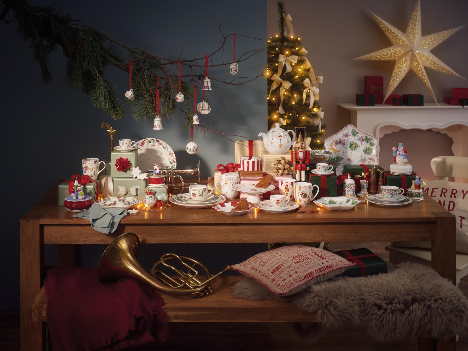hutschenreuther-christmas-love-teekanne-1-0l-porzellan-rot-beige image 4