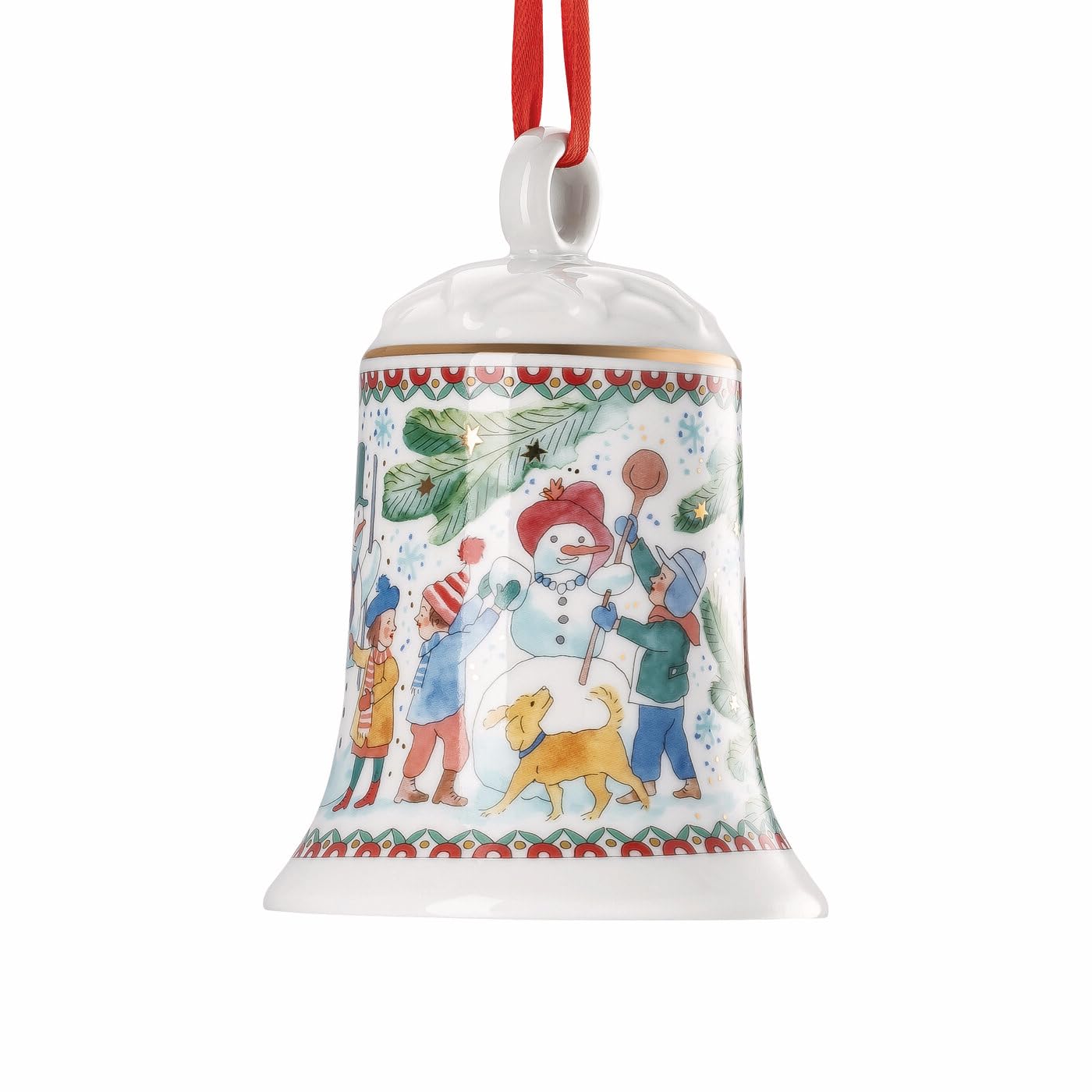 hutschenreuther-weihnachtsspiele-glocke-2025-porzellan-12-cm image 1