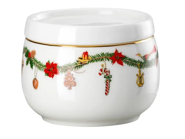 hutschenreuther-nora-christmas-zuckerdose-0-15-l-bone-china image 1