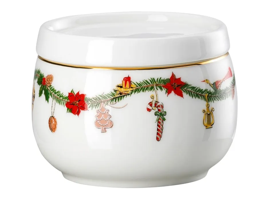 hutschenreuther-nora-christmas-zuckerdose-0-15-l-bone-china image 1