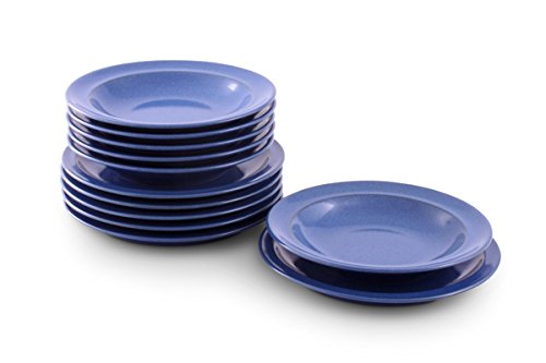 friesland-ammerland-blue-tafel-service-12tlg-steingut image 1