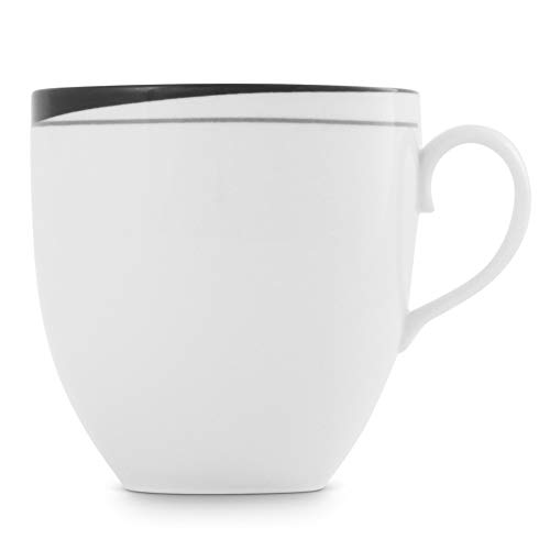 friesland-la-belle-becher-0-25l-black-white-porzellan image 2