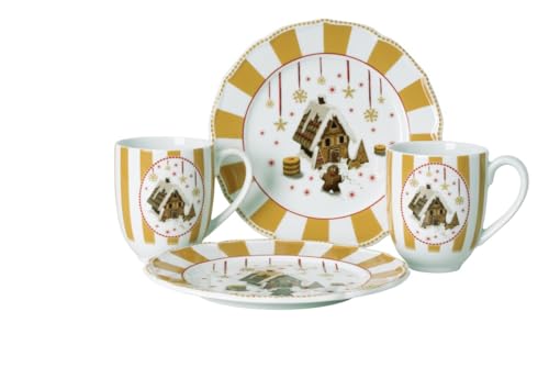 hutschenreuther-christmas-love-set-4tlg-beige-teller-becher-porzellan image 4