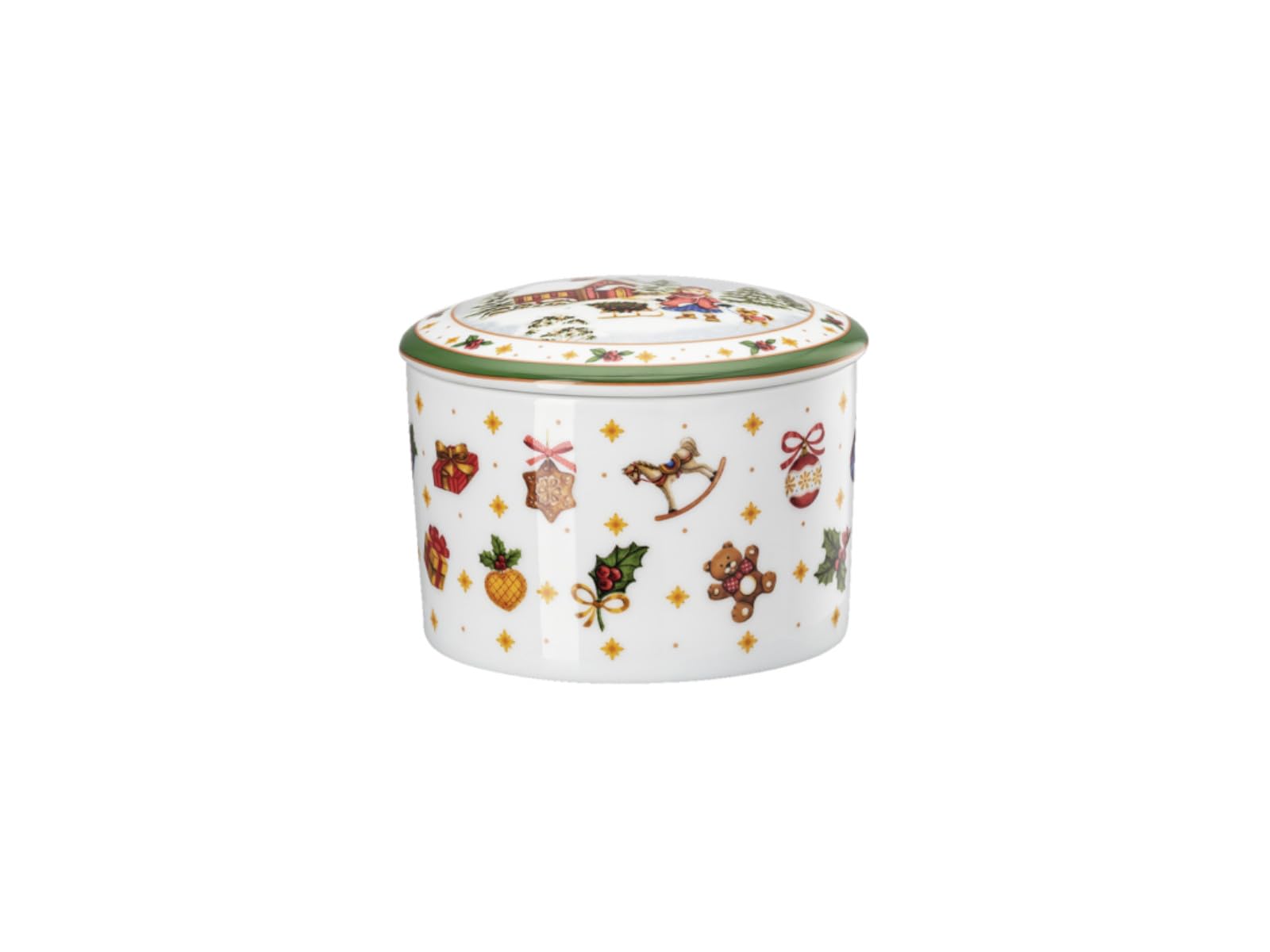 hutschenreuther-happy-wintertime-dose-klein-11x8-cm-porzellan image 1