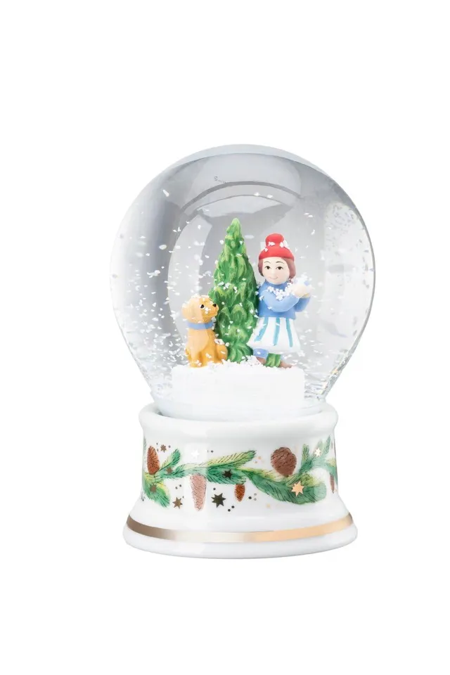 hutschenreuther-weihnachten-schneekugel-weihnachtsspiele-12-cm-2025 image 1