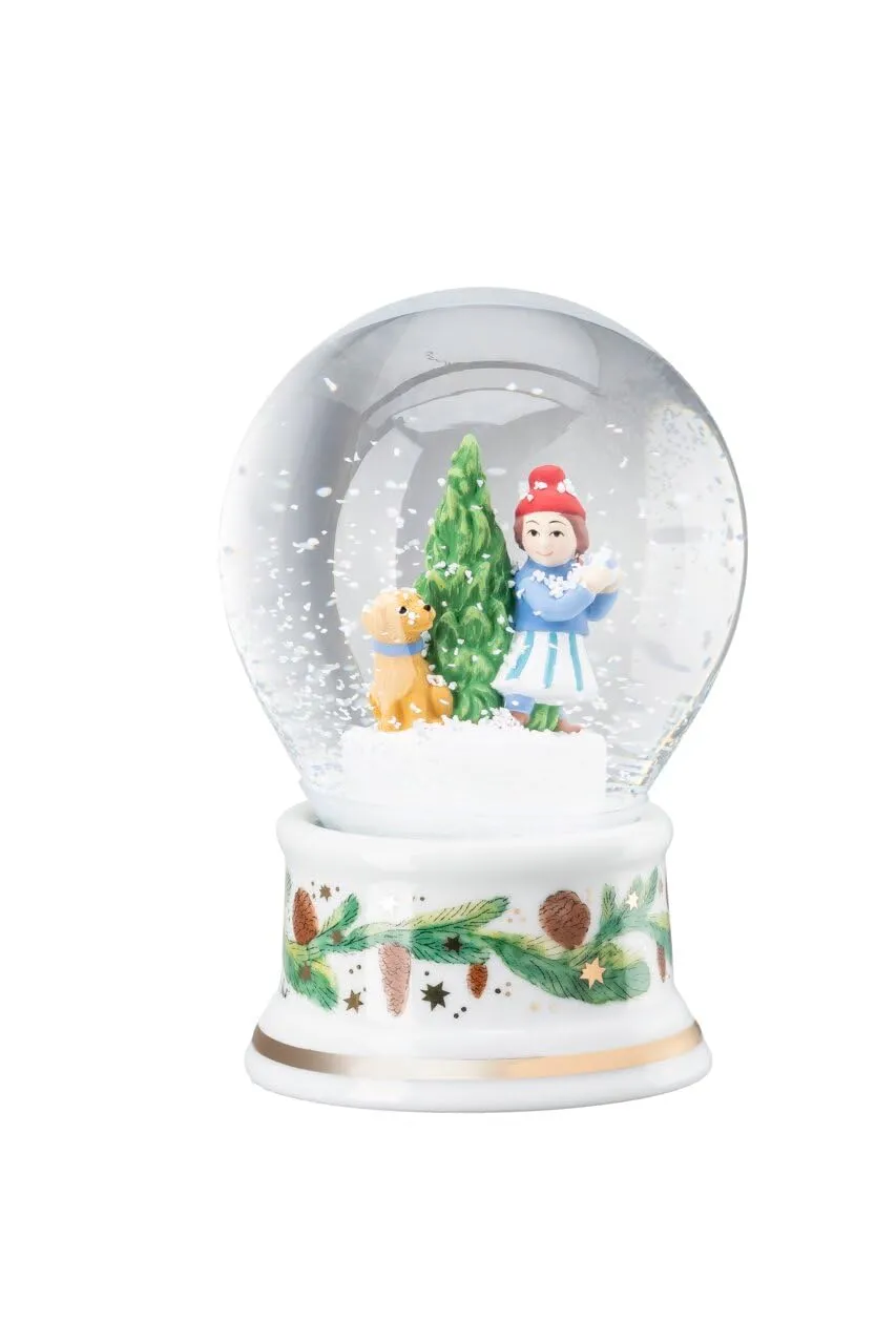 hutschenreuther-weihnachten-schneekugel-weihnachtsspiele-12-cm-2025 image 1
