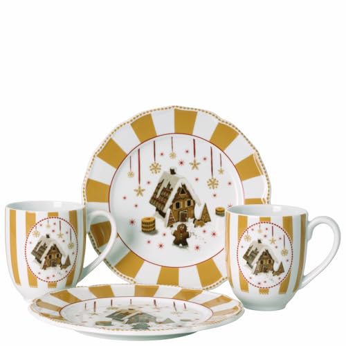 hutschenreuther-christmas-love-set-4tlg-beige-teller-becher-porzellan image 6