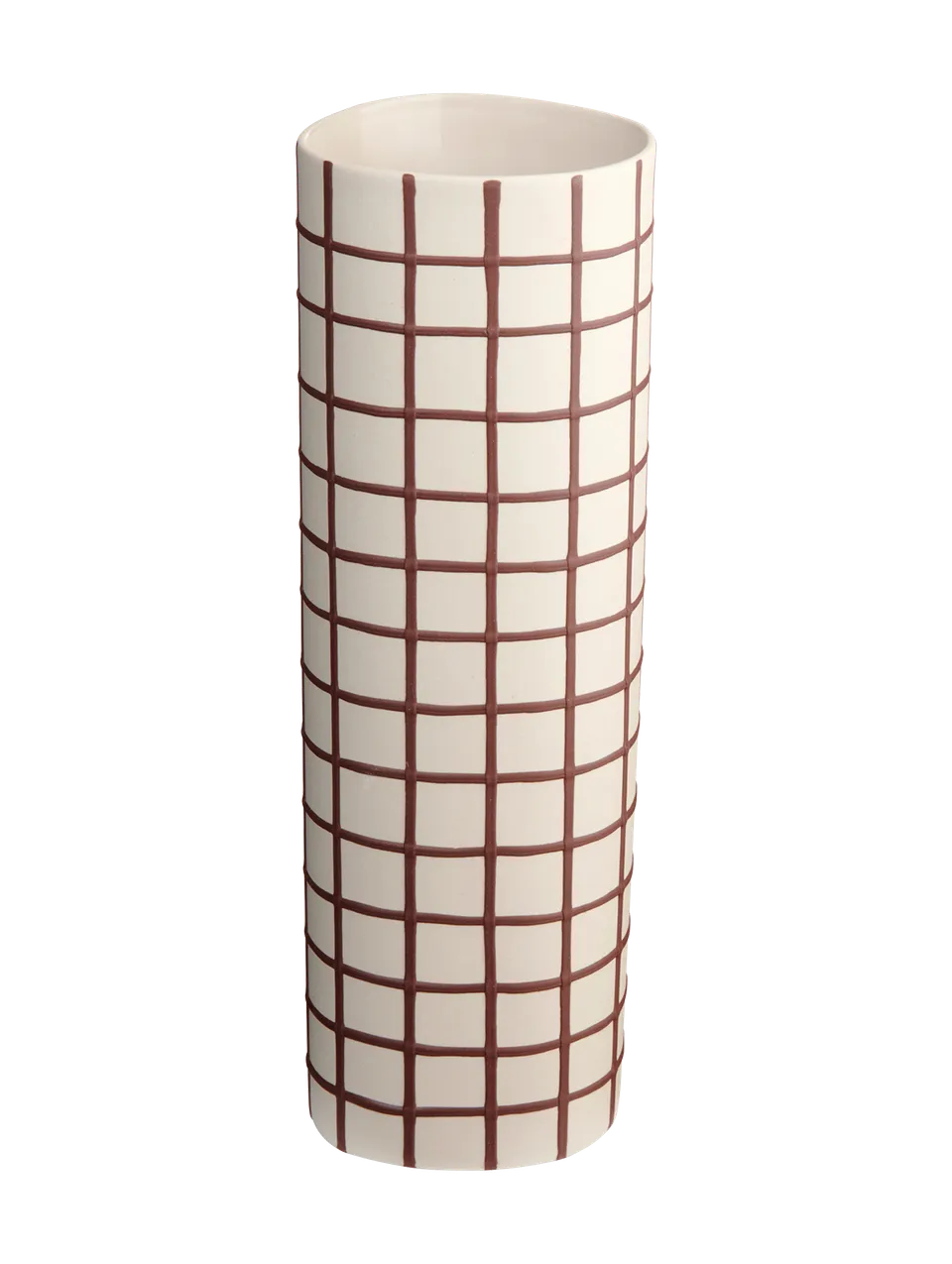asa-selection-vases-vase-bordeaux-squares-25-cm image 1