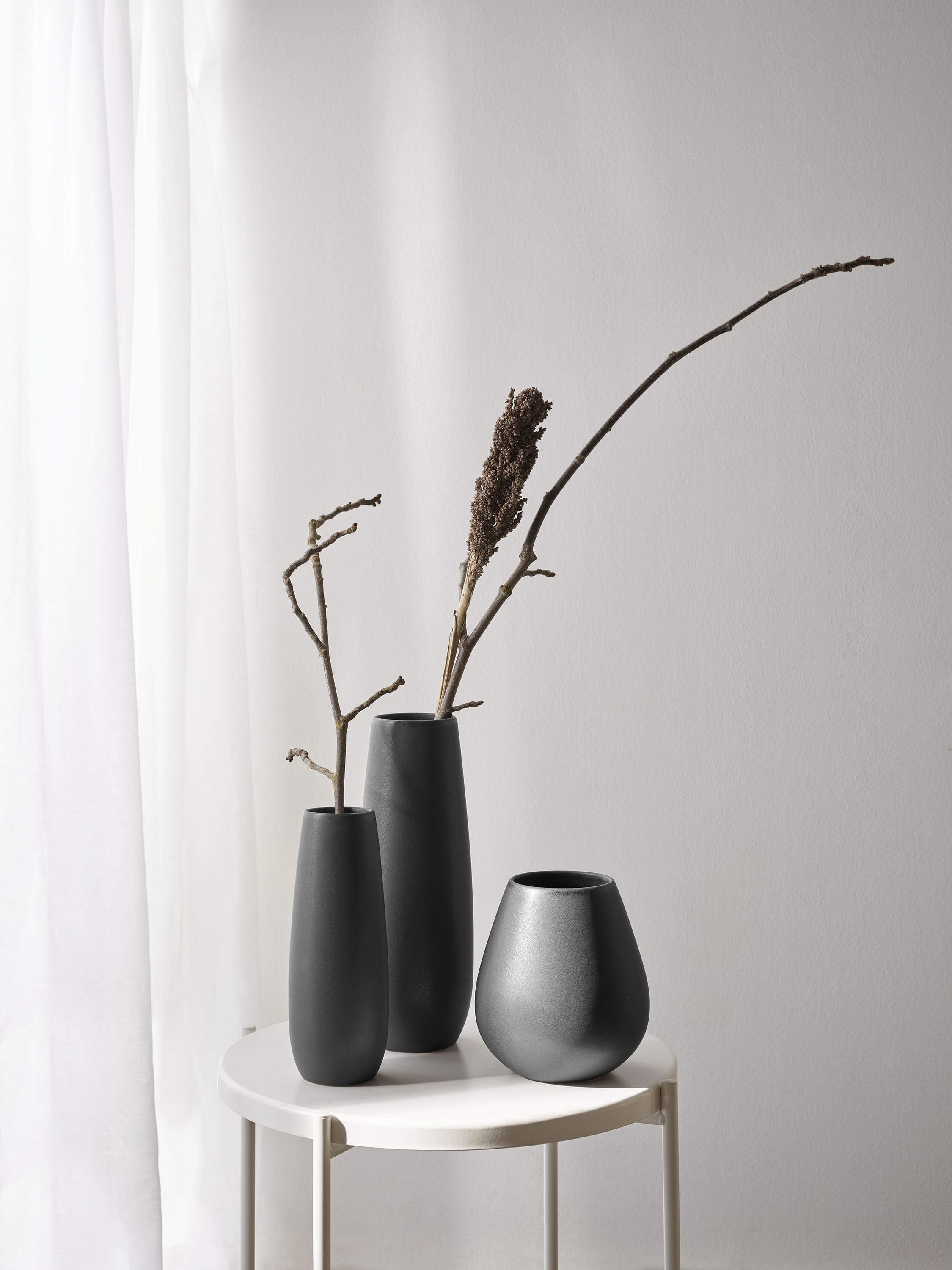 asa-selection-vases-vase-black-iron-8x32-cm image 3