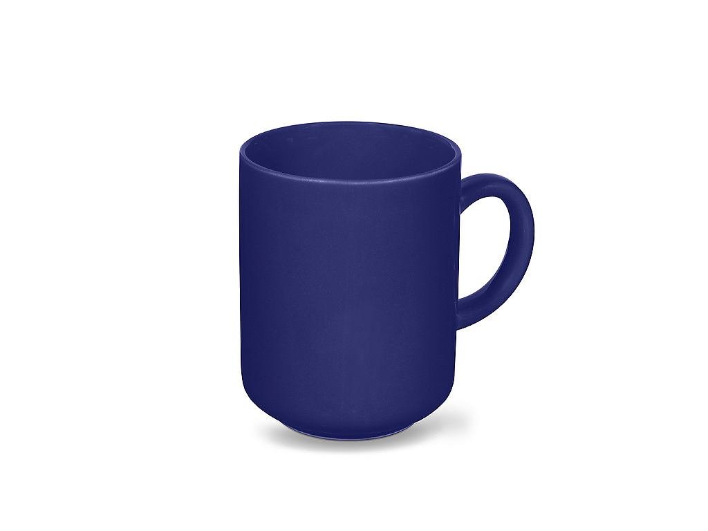 friesland-happymix-becher-0-4-l-blau-kaffeebecher-steingut image 1