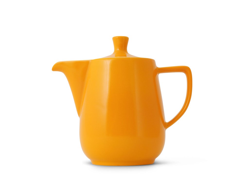 friesland-happymix-kaffeekanne-0-9l-safrangelb-porzellan image 2