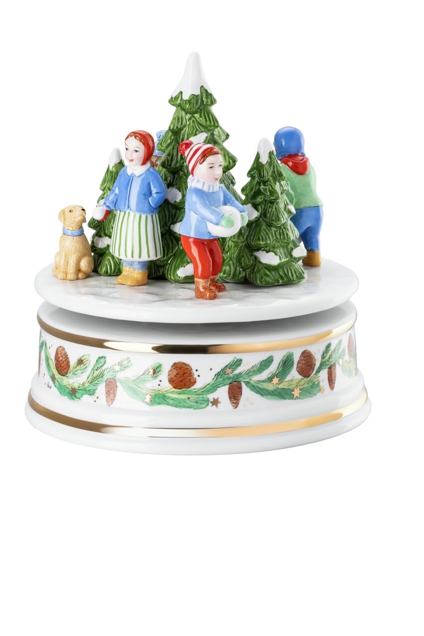 hutschenreuther-sammeledition-weihnachtsspiele-spieluhr-gro-xxl-16-cm image 1