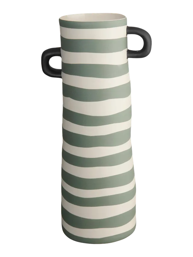 asa-selection-vase-28-cm-gr-n-gestreift-glas image 1