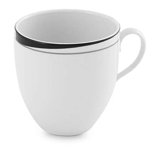 friesland-la-belle-becher-0-25l-black-white-porzellan image 1