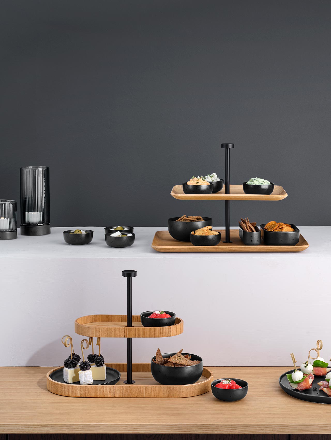 asa-selection-homeware-etagere-2-stufig-rechteckig-weidenholz image 5