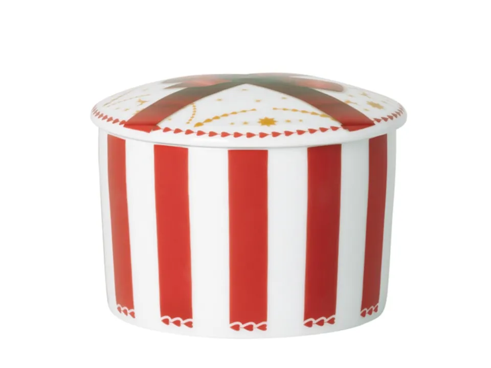 hutschenreuther-christmas-love-dose-klein-0-45l-rot-porzellan image 1