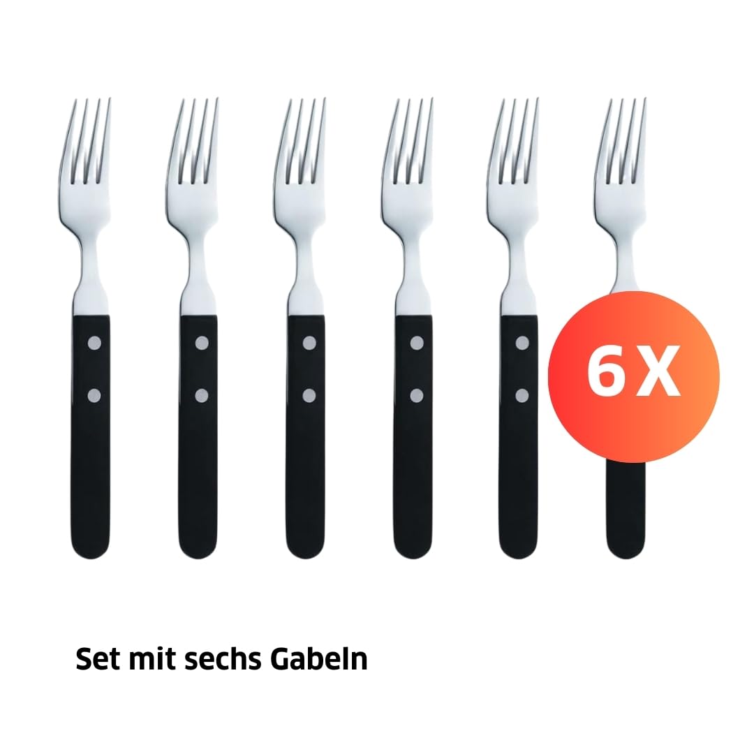 amefa-pizza-7000-gabel-set-6-tlg-edelstahl-holzgriff image 4