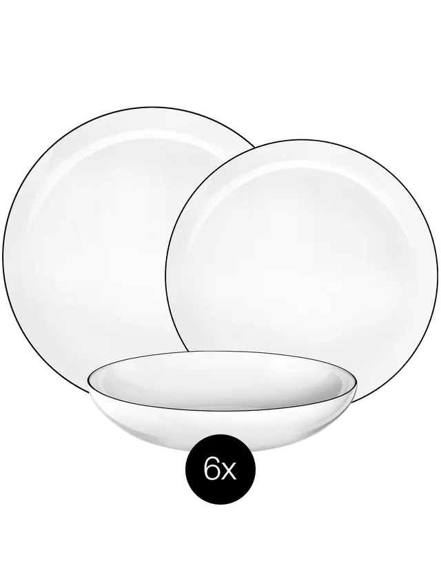 asa-selection-a-table-starterset-ligne-noire-18-teilig image 1