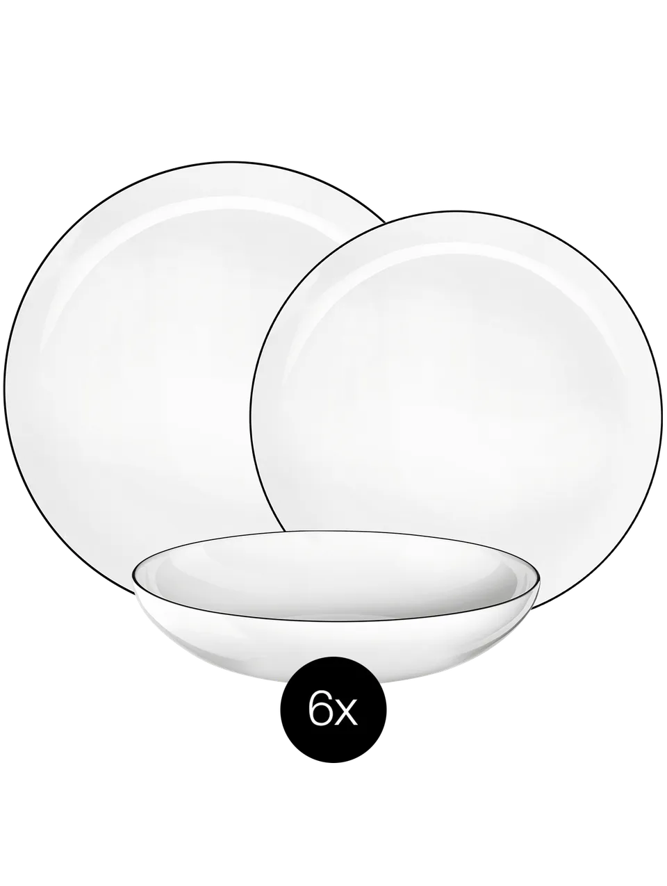 asa-selection-a-table-starterset-ligne-noire-18-teilig image 1