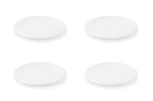 friesland-ecco-untertasse-wei-4er-set-porzellan image 1