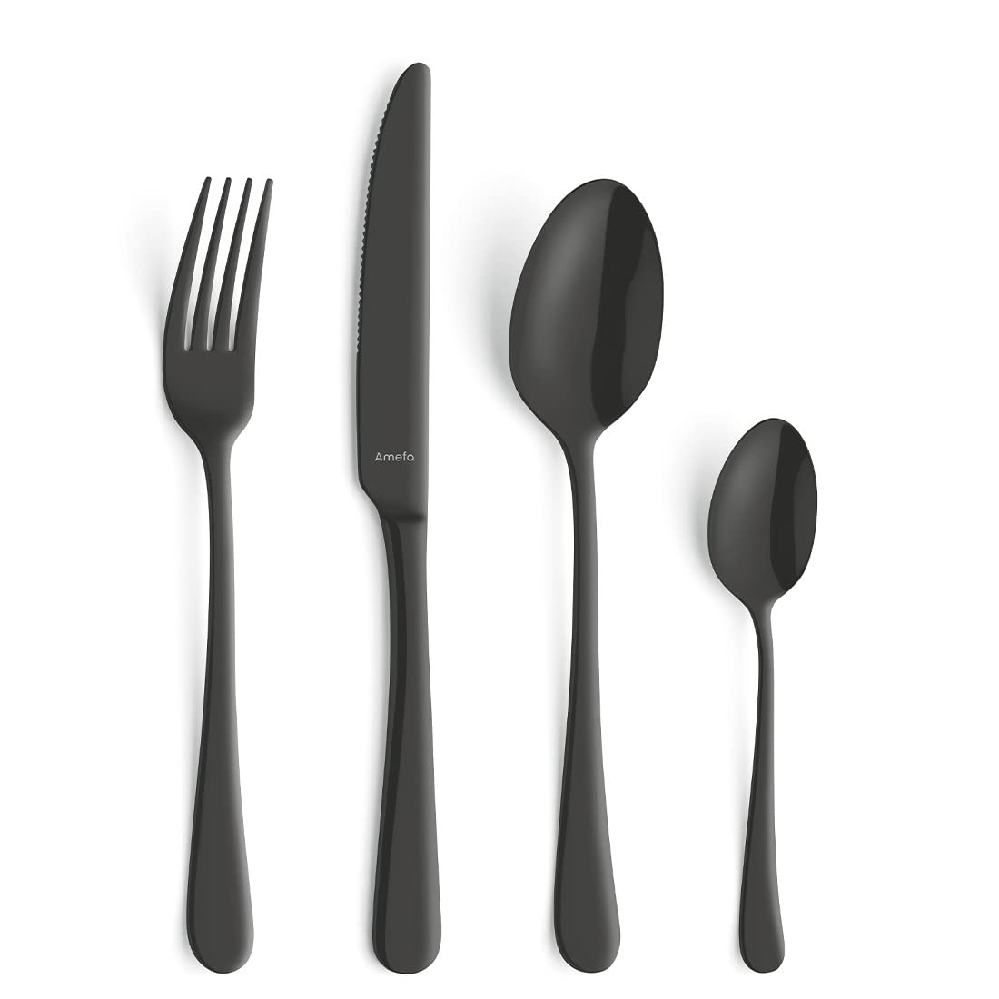 amefa-austin-besteckset-24-tlg-schwarz-6-personen-edelstahl image 1