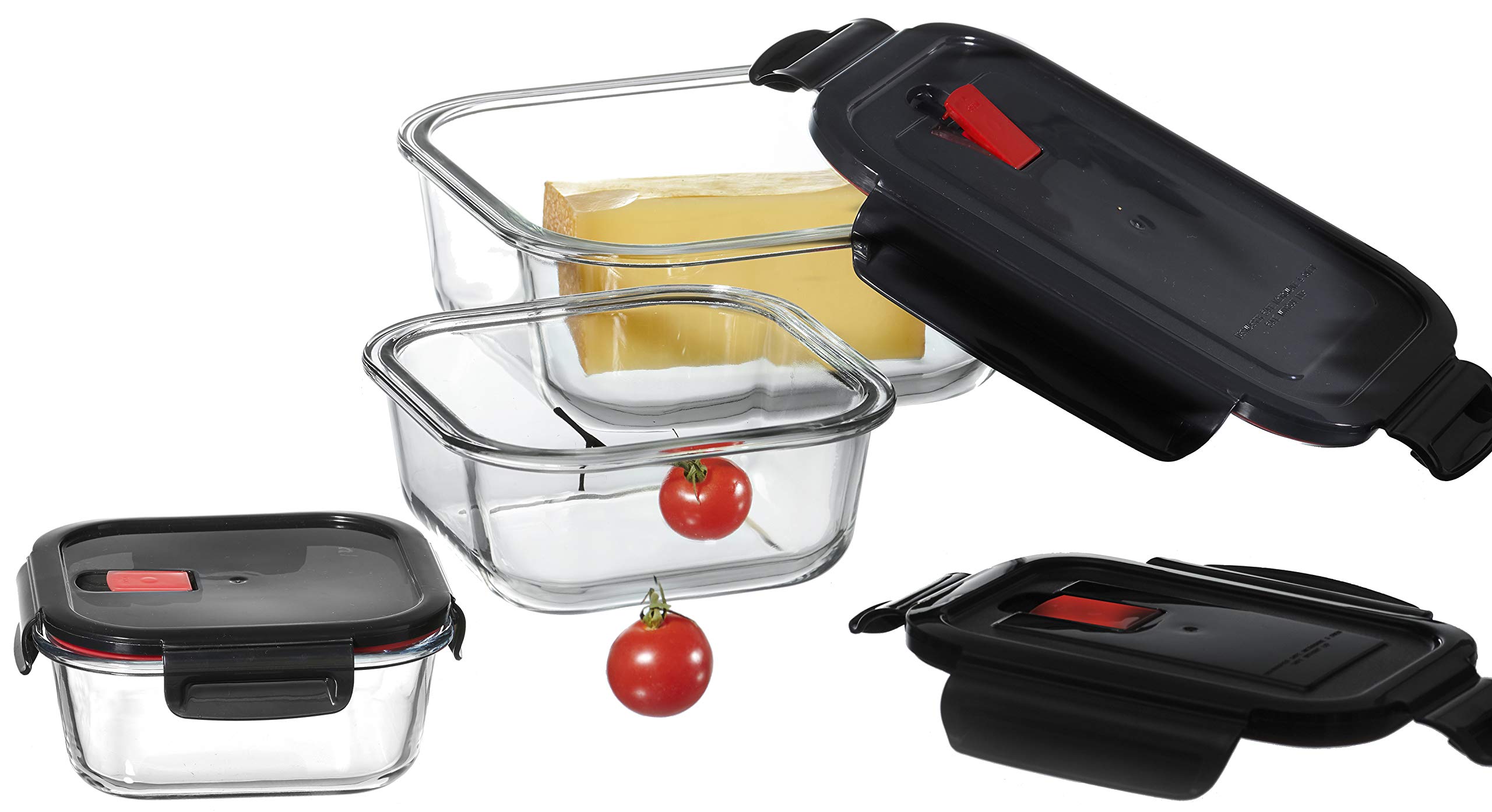 ritzenhoff-breker-cucina-vorratsdosen-set-glas-quadratisch image 1